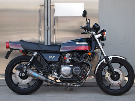 楽天市場】MISTY ミスティ Z400FX MISTY64手曲〈BK〉 Z400J Z500