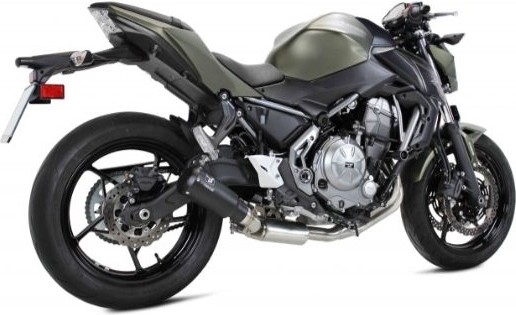IXRACE アイエックスレース コニカルショート フルエキゾースト マフラー NINJA650 Z650 KAWASAKI カワサキ フルエキゾーストマフラー サイレンサータイプ：マットブラック(MK2B)