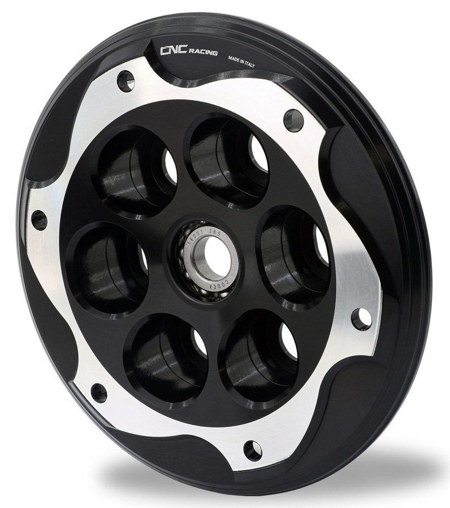 CNC Racing シーエヌシーレーシング クラッチプレッシャープレート S1000 RR R BMW 駆動系 カラー：ブラック／シルバー