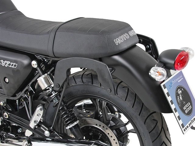 HEPCO＆BECKER ヘプコ＆ベッカー サイドソフトケースホルダー 「C-Bow」 V7 Special Sport Stone Centenario Corsa MOTOGUZZI モトグッチ バッグ・ボックス取り付けステー 車体用バッグ・ケース