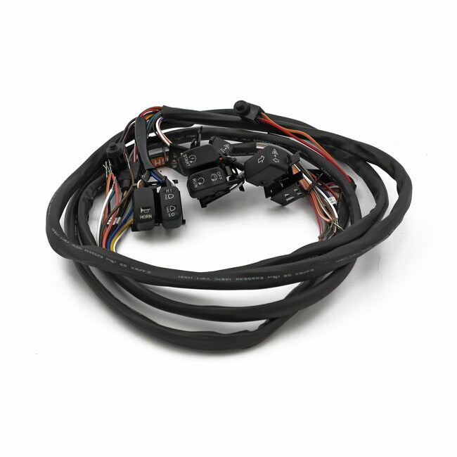 MCS エムシーエス ハンドルバー スイッチ&ワイヤリング 07-13 FLT/Touring(NU) HARLEY-DAVIDSON ハーレーダビッドソン