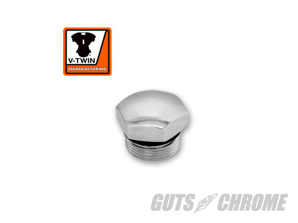 GUTS CHROME ガッツクローム V-TWIN製　トランスミッション オイルフィラープラグ EL FL FX TOURINGファミリー HARLEY-DAVIDSON ハーレーダビッドソン フィラーキャップ エンジンパーツ エンジン