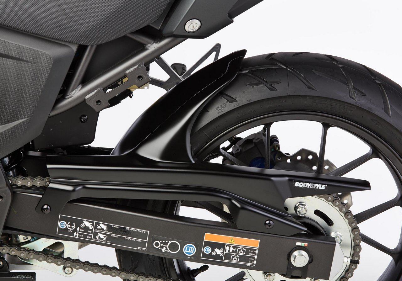 BODY STYLE ボディースタイル リアフェンダー「スポーツライン ブラック エディション」(Sportsline Black rear hugger) CB500F CB500X CBR500R HONDA ホンダ リアフェンダー フェンダー関連 外装|ウェビック 店