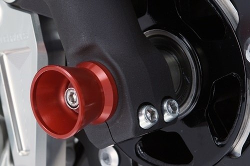 AGRAS アグラス フロントアクスルプロテクター ファンネルタイプ GSX1300R SUZUKI スズキ アクスルスライダー フレーム