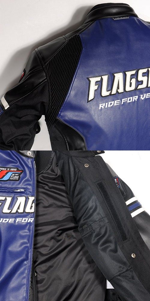 サイズ FLAGSHIP FLAGSHIP:フラグシップ Ignite PU Leather Jacket