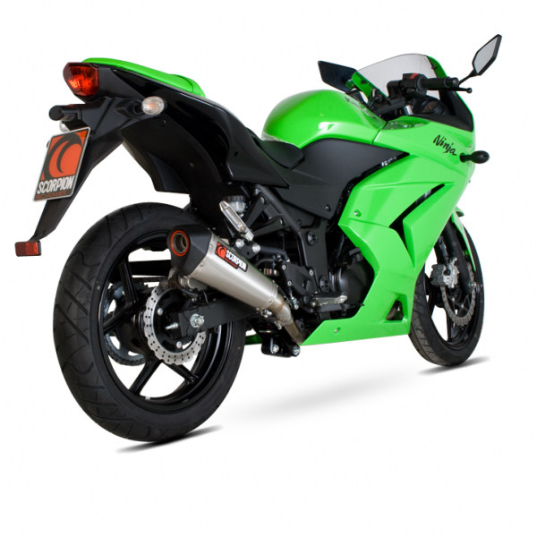 SCORPION スコーピオン セルケトテーパー スリップオンマフラー Ninja250R KAWASAKI カワサキ マフラー|ウェビック 店