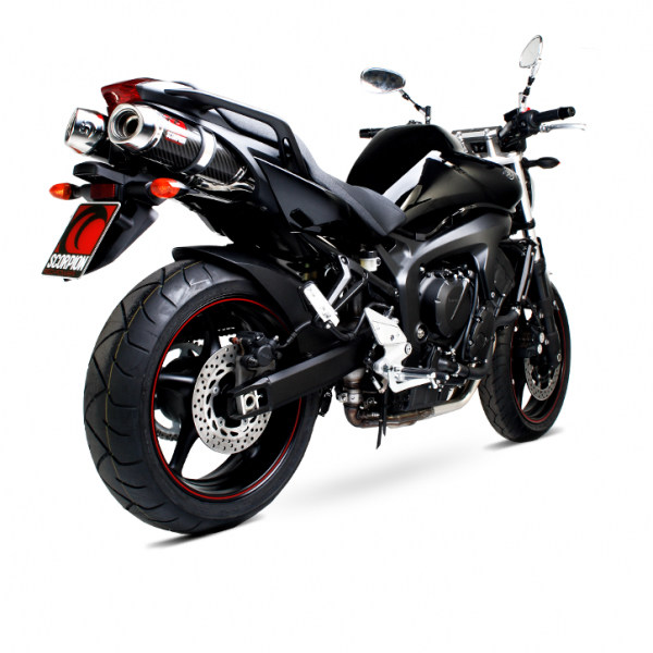 SCORPION スコーピオン ファクトリーオーバル ツイン スリップオンマフラー FZ6 FZS600Fazer YAMAHA ヤマハ マフラー