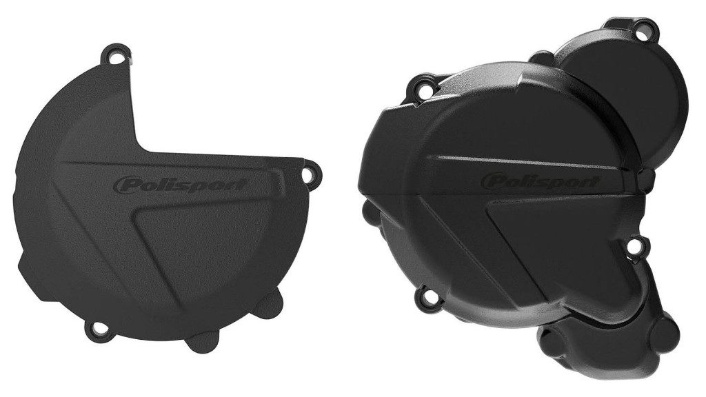 POLISPORT ポリスポーツ エンジンカバー セット TE250 TE300 250EXC 250XC-W 300EXC 300XC-W HUSQVARNA ハスクバーナ KTM クラッチカバー エンジンパーツ エンジン