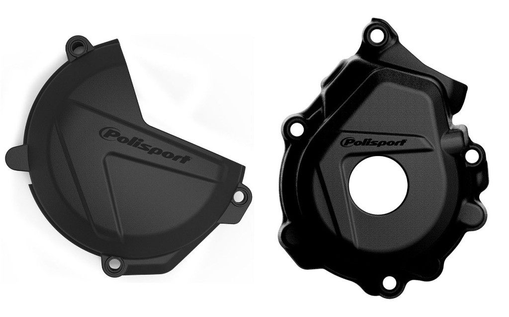 POLISPORT ポリスポーツ エンジンカバー セット FC250 FC350 250SX-F 250XC-F 350SX-F 350XC-F HUSQVARNA ハスクバーナ KTM クラッチカバー エンジンパーツ エンジン