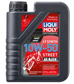 LIQUI MOLY リキモリ STREET RACE 容量 4T ストリート SYNTH レース