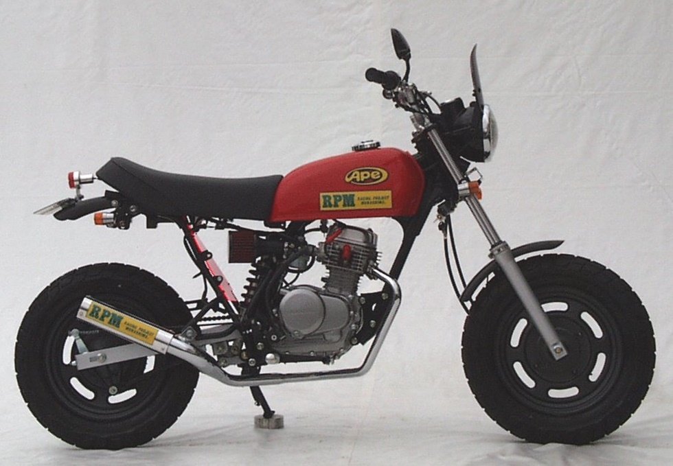 RPM アールピーエム RPM50フルエキゾーストマフラー エイプ50 HONDA ホンダ フルエキゾーストマフラー マフラー
