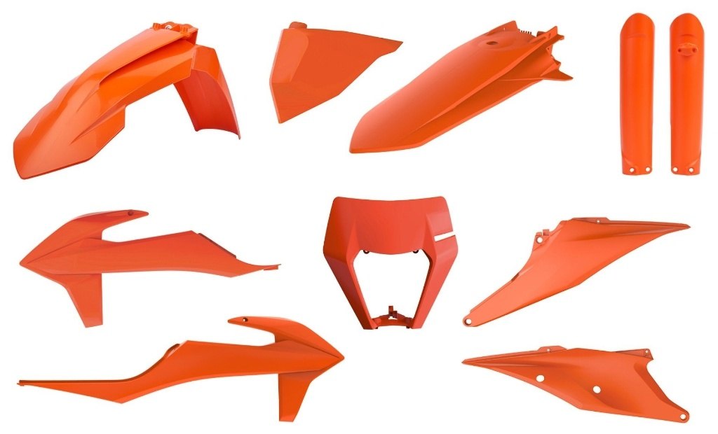 POLISPORT ポリスポーツ ENDURO フル外装キット 125 EXC XC-W 150 200 250 EXC-F 300 350 450 500 500EXC KTM フルカウル・外装セット カウル関連 外装