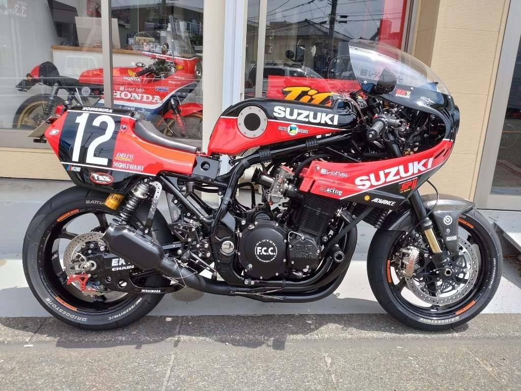 YH PRODUCTS ワイエイチプロダクツ GS-RモナカフルエキゾーストSET GS1200SS SUZUKI スズキ フルエキゾーストマフラー マフラー タイプ:ラージバッフル仕様 / ステー加工:要テールカウルカット加工