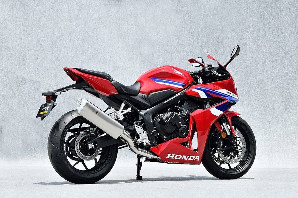 YAMAMOTO RACING ヤマモトレーシング TI4-2-1 TYPE-SA CBR650R E-CLutch HONDA ホンダ フルエキゾーストマフラー マフラー サイレンサータイプ:チタン|ウェビック 店