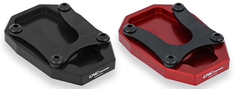 CNC Racing シーエヌシーレーシング サイドスタンドパッド MULTISTRADA V4 S Sport DUCATI ドゥカティ スタンドパッド・エクステンション フレーム