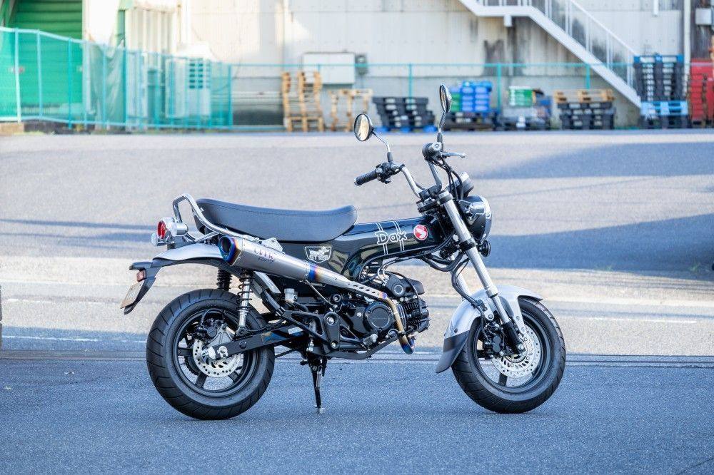 OVER オーヴァー TT-Formula RS＋PRO Mini Lアップ フルチタン Dax125 HONDA ホンダ フルエキゾーストマフラー マフラー