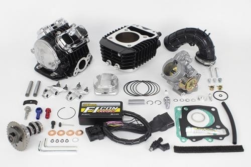 SP武川 SPタケガワ スーパーヘッド 4V＋R(5軸ポート加工)コンボキット 181cc グロム HONDA ホンダ ボアアップキット エンジンパーツ エンジン