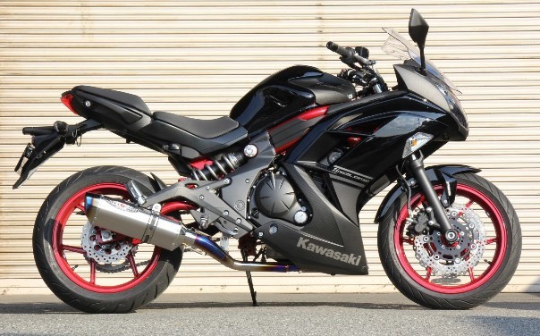 BEET ビート NASSERT(ナサート) Evolution TypeII フルエキゾーストマフラー Ninja400 KAWASAKI カワサキ マフラー サイレンサータイプ：メタルブラック｜ウェビック　店