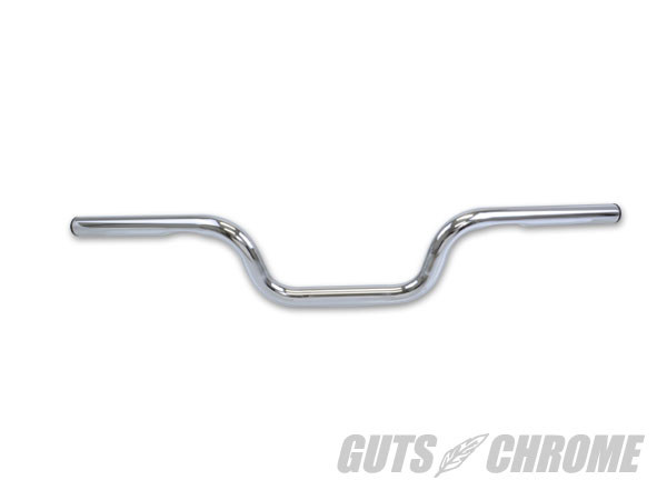 GUTS CHROME ガッツクローム ローボバーバー ヘコミ有り HARLEY-DAVIDSON ハーレーダビッドソン ハンドルバー ハンドル