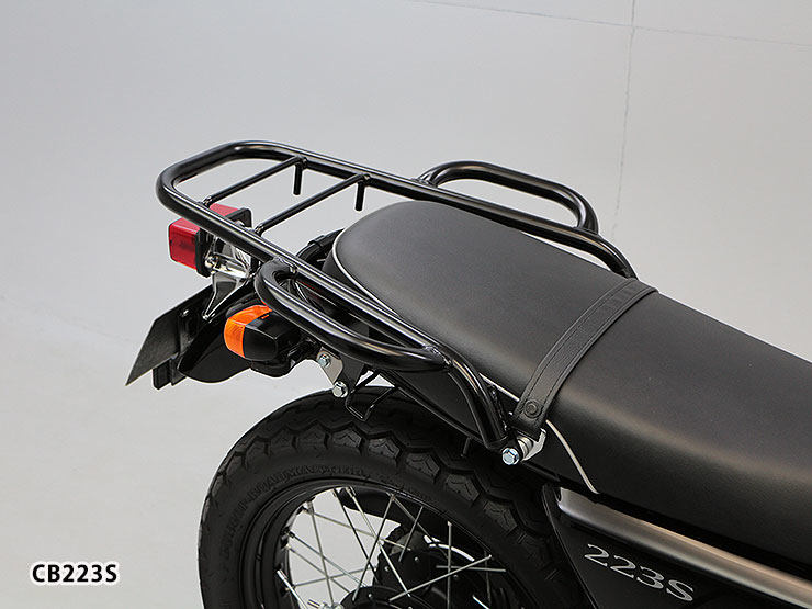 ホンダCB223S（MC40）用　リヤキャリア（キジマ） CB223S MC40 キジマ リアキャリア リヤキャリヤ KIJIMA ラック