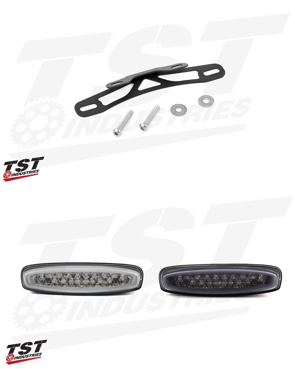 TST ティーエスティー フェンダーレスステー&インテグレートLEDテールライトセット グロム HONDA ホンダ テールランプ 灯火類 電装系 LENS COLOR:Smoked / GROM MODEL:Non-ABS / LICENSE PLATE MOUNTING OPTION:No Thank You|ウェビック 店