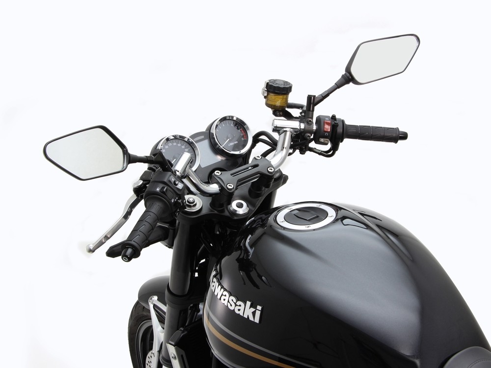 奉呈 ハリケーン HURRICANE FATコンドル 専用ハンドル スチール製 クロームメッキ スイッチ穴加工済み XSR900 HB0295C-10  fucoa.cl