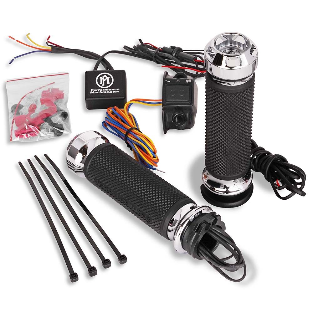 Performance Machine パフォーマンスマシン Apex Heated グリップ HARLEY-DAVIDSON ハーレーダビッドソン グリップヒーター