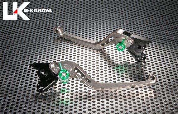 U-KANAYA ユーカナヤ スタンダードタイプ アルミビレットレバーセット VITPILEN401 SVARTPILEN401 SVARTPILEN250 SVARTPILEN125 HUSQVARNA ハスクバーナ ブレーキ・クラッチレバーセット ハンドル周辺パーツ ハンドル レバーカラー：チタンカラー