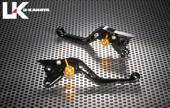 U-KANAYA ユーカナヤ スタンダードタイプ アルミビレットレバーセット VITPILEN401 SVARTPILEN401 SVARTPILEN250 SVARTPILEN125 HUSQVARNA ハスクバーナ ブレーキ・クラッチレバーセット ハンドル周辺パーツ ハンドル レバーカラー:ブラック