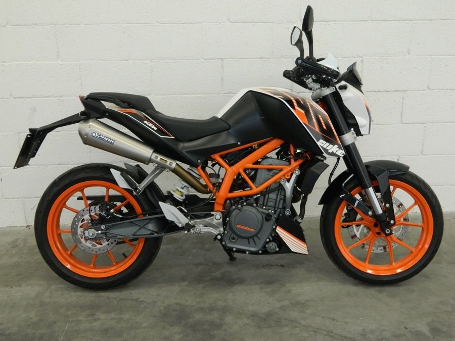 SPARK EXHAUST スパーク マフラー MEGAPHONE スリップオンマフラー ハイマウント仕様 DUKE 390 KTM｜ウェビック　店