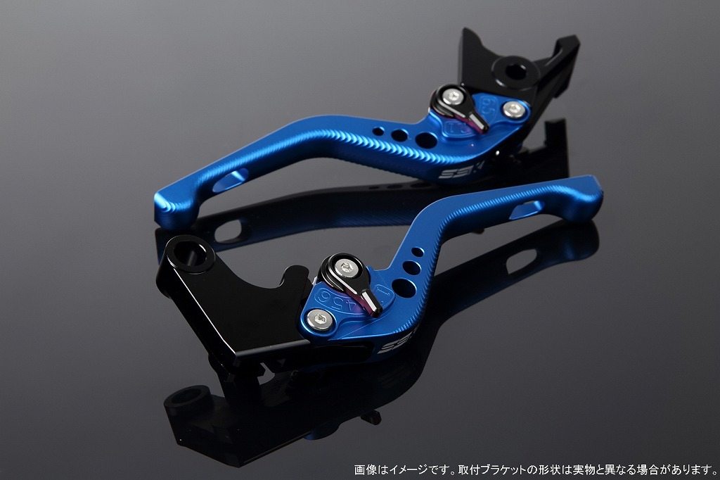 SPEEDRA スピードラ アルミビレットアジャストレバーセット 3Dショート VFR1200F HONDA ホンダ ブレーキ・クラッチレバーセット ハンドル周辺パーツ ハンドル レバー本体カラー：マットブルー / アジャスターカラー：マットブラック｜ウェビック　店