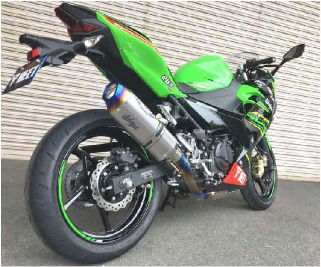Kawasaki カワサキ NASSERT Evolution Type II フルエキゾーストマフラー ニンジャ400 2014- KAWASAKI マフラー