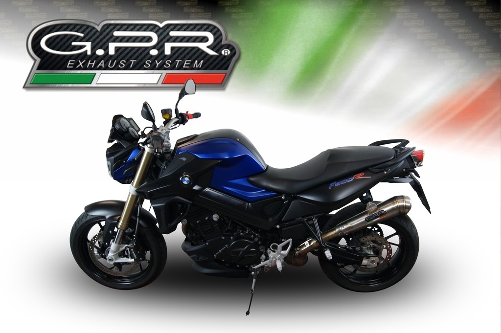 GPR ジーピーアール HOMOLOGATED スリップオンマフラー F 800 R BMW マフラー