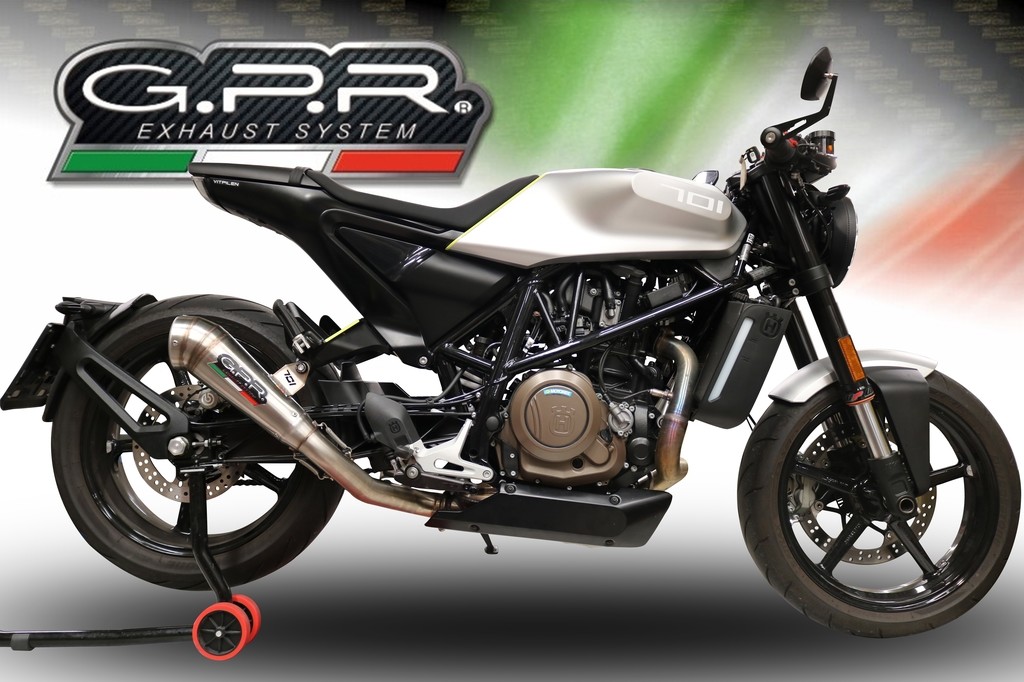 GPR ジーピーアール PAIR HOMOLOGATED スリップオンマフラー SVARTPILEN 701 HUSQVARNA ハスクバーナ マフラー|ウェビック 店
