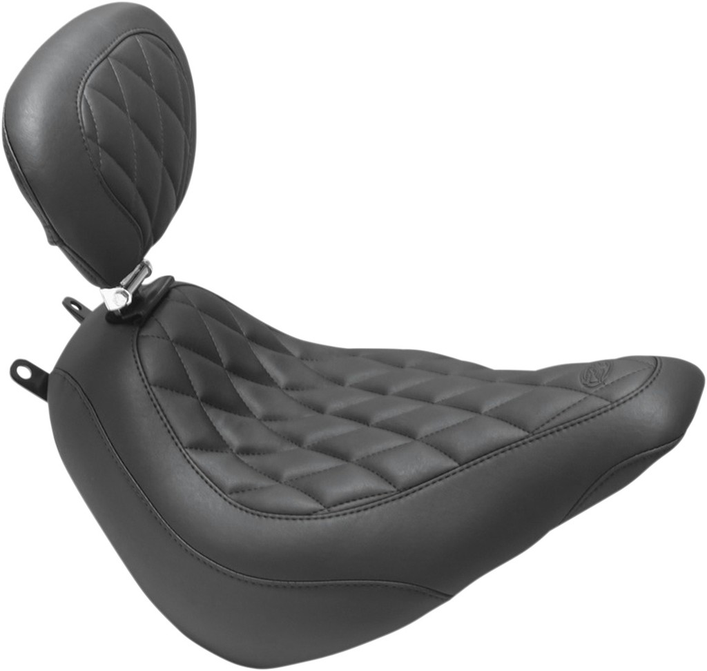 MUSTANG マスタング SEAT SOLO DBR WDTRPR DIAM [0802-1192] Softail Deluxe FLDE Heritage Classic FLHC HARLEY-DAVIDSON ハーレーダビッドソン シート シート関連 外装｜ウェビック　店