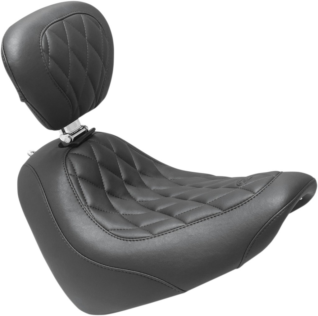 MUSTANG マスタング SEAT SOLO DBR WDTRPR DIAM [0802-1194] Softail Fat Bob FXFB HARLEY-DAVIDSON ハーレーダビッドソン シート シート関連 外装｜ウェビック　店