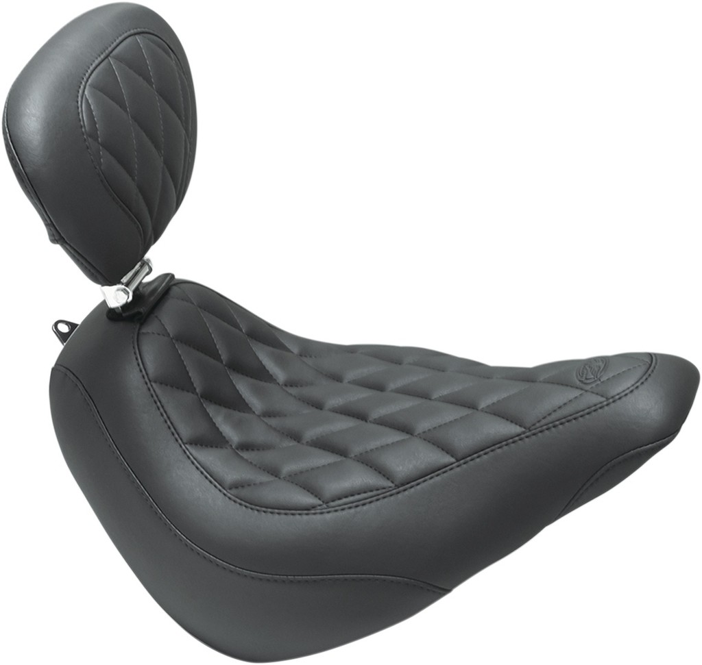 MUSTANG マスタング SEAT SOLO DBR WDTRPR DIAM [0802-1206] Softail Slim FLSL HARLEY-DAVIDSON ハーレーダビッドソン シート シート関連 外装