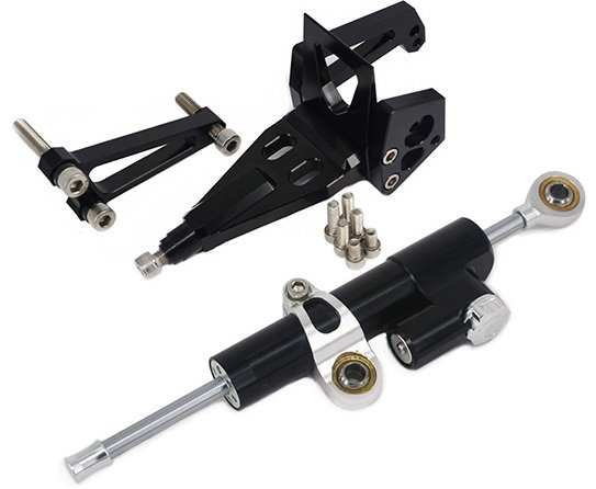 ATop エートップ ステアリングダンパーキット ER-4FNinja 400 ER-4N ER-6FNinja 650 ER-6N KAWASAKI カワサキ ステアリングダンパー ハンドル周辺パーツ ハンドル