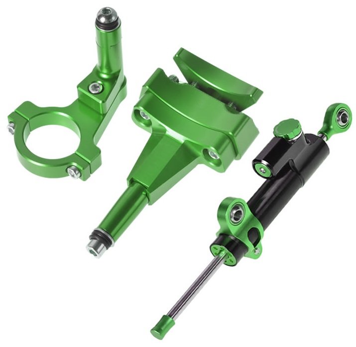 ATop エートップ ステアリングダンパーキット NINJA250 NINJA400 KAWASAKI カワサキ ステアリングダンパー ハンドル周辺パーツ ハンドル