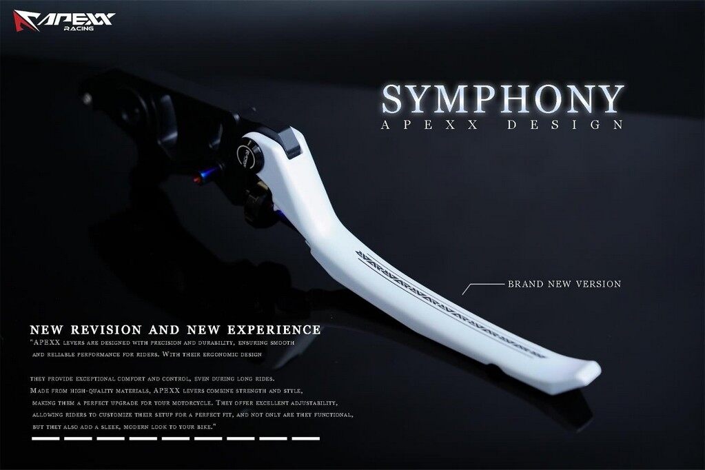 APEXX アペックス Iridescent White Lever GIXXER 250/150 SF 150 250 SUZUKI スズキ ブレーキレバー ハンドル周辺パーツ ハンドル｜ウェビック　店