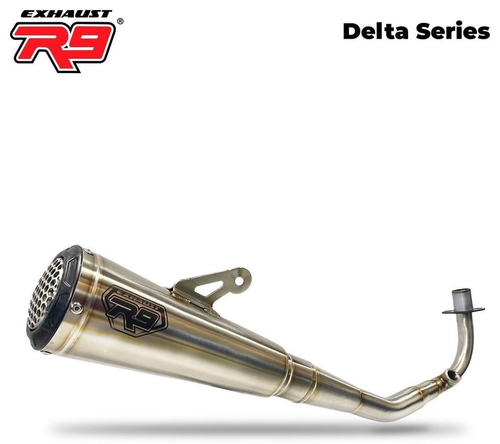 R9エギゾースト　AEROX155用フルエキゾーストマフラー 楽天市場】R9 Exhaust アールナインエキゾースト Delta フル