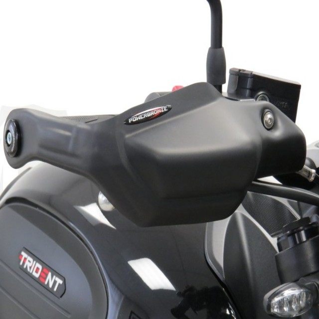 POWERBRONZE ハンドガード TRIDENT660 TigerSport660 TRIUMPH トライアンフ ハンドガード・ナックルガード ハンドル周辺パーツ ハンドル