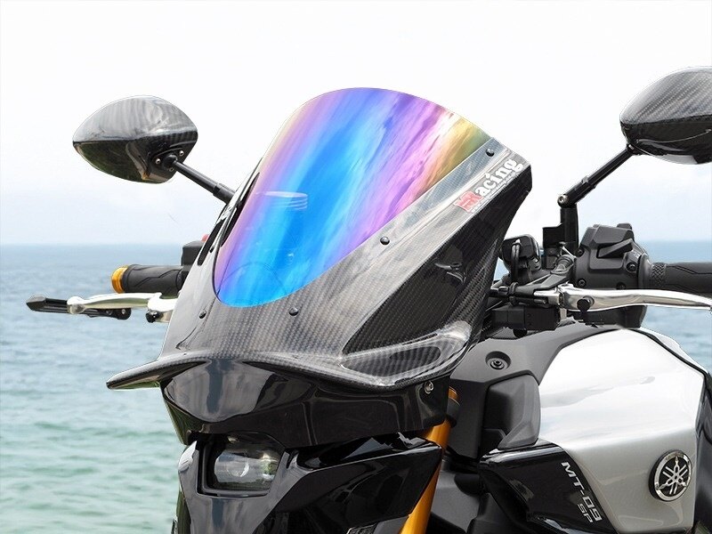 Magical Racing マジカルレーシング バイザースクリーン MT09 SP YAMAHA ヤマハ スクリーン 外装 タイプ：綾織カーボン製 / スクリーンカラー：スーパーコート / MagiVeilセラミックコーティング：なし