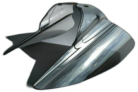 Kuryakyn クリアキン エアマスター サドルシールド TOURING [ツーリング] 09-12 FLHT ELECTRAGLIDE[エレクトラグライド] FLTR ROADGLIDE[ロードグライド] FLHX STREETGLIDE[ストリートグライド] FLHR ROADKING[ロードキング] HARLEY-DAVIDSON ハーレーダビッドソン マフラー画像