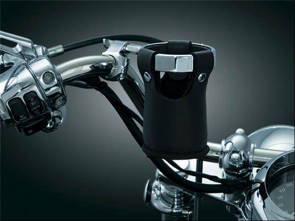 Kuryakyn クリアキン ドリンク・リング ＆ キャリアーセット 汎用 Touring [ツーリング] Softail [ソフテイル] Dyna [ダイナ] Sportster [スポーツスター] V-ROD [Vロッド] HARLEY-DAVIDSON ハーレーダビッドソン ドリンクホルダー｜ウェビック　店