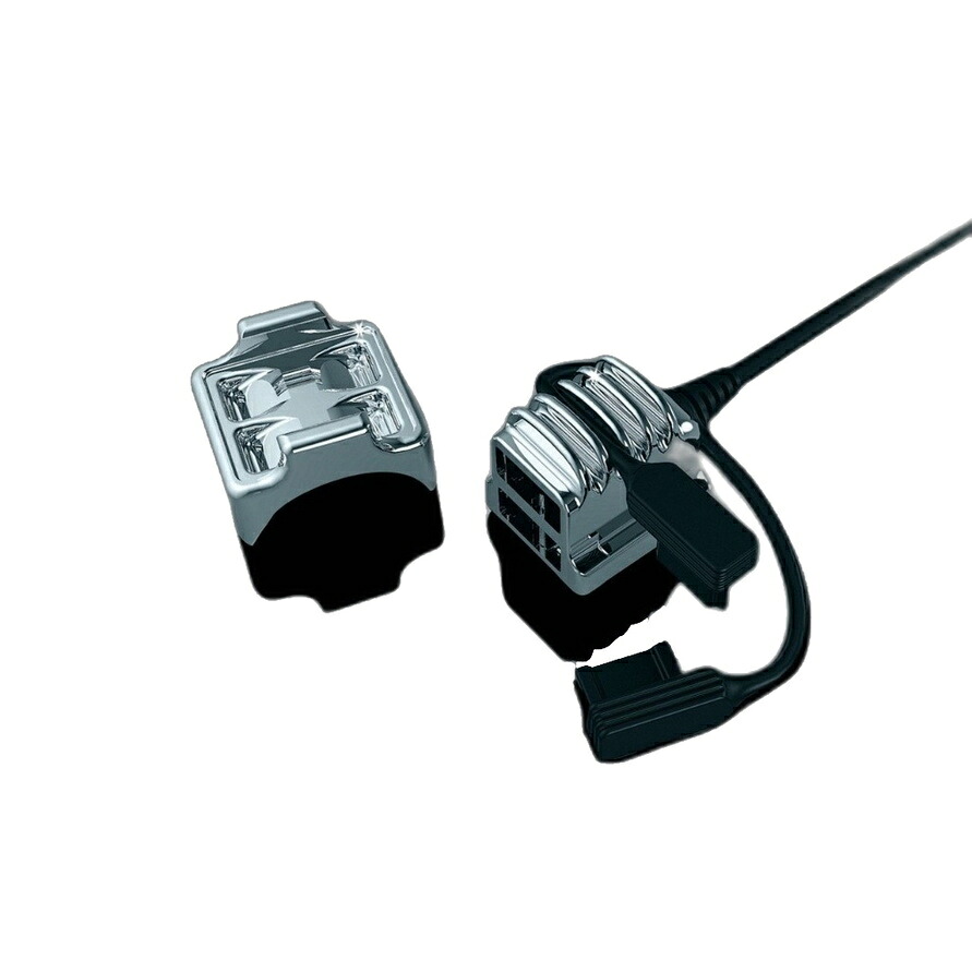Kuryakyn クリアキン USB POWER SOURCE アクセサリーチャージャー USB電源 電装系