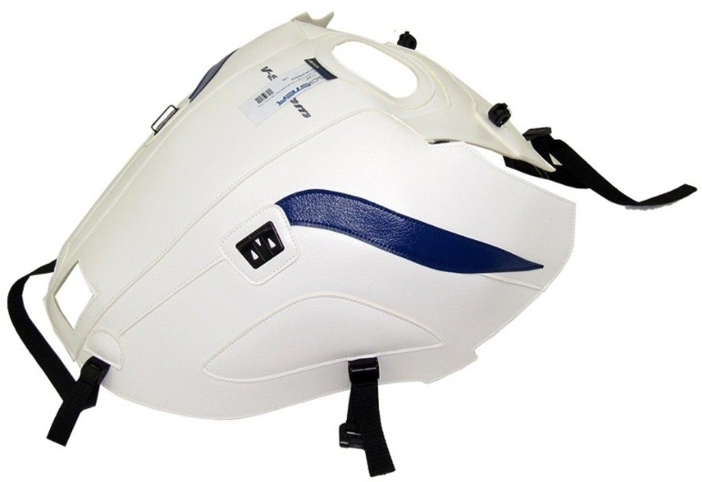 BAGSTER バグスター タンクカバー V-Strom650[V-ストローム650] V-Strom650XT[V-ストローム650] SUZUKI スズキ タンク関連 外装 カラー：ホワイト／ブルー｜ウェビック　店