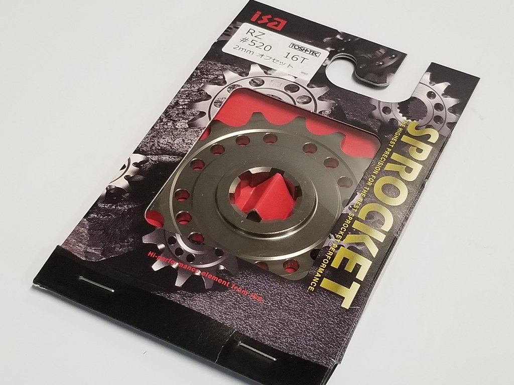 TOSH-TEC トシテック RZ350ホイール用 RZR チェーン520コンバートKIT