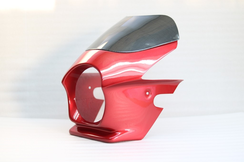 CAT’S FACTORY キャッツファクトリー ビキニカウル モンキー125 HONDA ホンダ カウル関連 外装 カラー：パールネビュラレッド