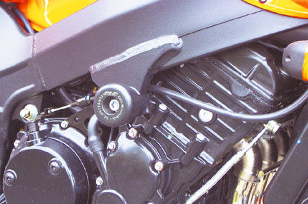 GSG MOTOTECHNIK GSGモトテクニック フレームスライダー TT600 SPEED FOUR [スピードフォー] TRIUMPH トライアンフ エンジンスライダー・フレームスライダー フレーム